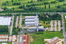 Vue aérienne de AVL Zöllner GmbH à Bensheim dans le département Hesse, Allemagne