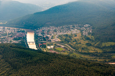 Vue aérienne de Quartier Kleingemünd in Neckargemünd dans le département Bade-Wurtemberg, Allemagne
