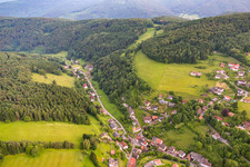 Photographie aérienne de Quartier Brombach in Eberbach dans le département Bade-Wurtemberg, Allemagne