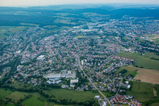 Erbach dans le département Hesse, Allemagne d'en haut