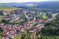 Vue aérienne de Benediktushof - Centre de méditation et de pleine conscience, séminaires et centres de conférences GmbH à Holzkirchen dans le département Bavière, Allemagne