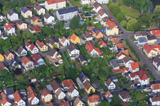 Waldstr à Kandel dans le département Rhénanie-Palatinat, Allemagne d'en haut