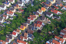 Waldstr à Kandel dans le département Rhénanie-Palatinat, Allemagne vue d'en haut