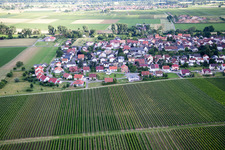 Vue oblique de Quartier Duttweiler in Neustadt an der Weinstraße dans le département Rhénanie-Palatinat, Allemagne