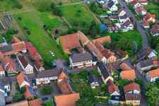 Vue aérienne de Rue principale x Mühlstr à Barbelroth dans le département Rhénanie-Palatinat, Allemagne