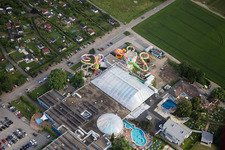 Photographie aérienne de Miramar à le quartier Lützelsachsen in Weinheim dans le département Bade-Wurtemberg, Allemagne