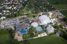 Miramar à le quartier Lützelsachsen in Weinheim dans le département Bade-Wurtemberg, Allemagne vue d'en haut