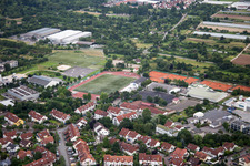 Photographie aérienne de Dossenheim dans le département Bade-Wurtemberg, Allemagne