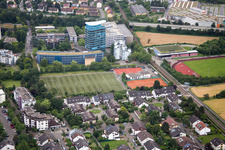 Vue aérienne de Université SRH à le quartier Wieblingen in Heidelberg dans le département Bade-Wurtemberg, Allemagne