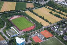 Photographie aérienne de Université SRH à le quartier Wieblingen in Heidelberg dans le département Bade-Wurtemberg, Allemagne