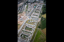 Photographie aérienne de Quartier Bahnstadt in Heidelberg dans le département Bade-Wurtemberg, Allemagne