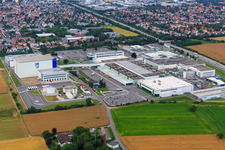 Vue aérienne de ADM WILD Europe GmbH & Co. KG à Eppelheim dans le département Bade-Wurtemberg, Allemagne