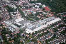 Vue aérienne de RENOLIT SE à Frankenthal dans le département Rhénanie-Palatinat, Allemagne