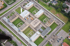 Photographie aérienne de Établissement correctionnel à Frankenthal dans le département Rhénanie-Palatinat, Allemagne