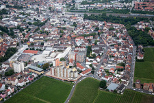 Photographie aérienne de Worms dans le département Rhénanie-Palatinat, Allemagne