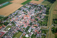 Photographie aérienne de Quartier Ibersheim in Worms dans le département Rhénanie-Palatinat, Allemagne