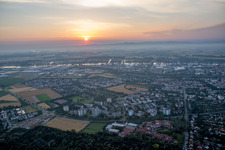 Photographie aérienne de Quartier Neuhausen in Worms dans le département Rhénanie-Palatinat, Allemagne