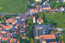 Photographie aérienne de Bockenheim an der Weinstraße dans le département Rhénanie-Palatinat, Allemagne
