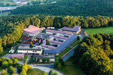 Vue aérienne de Caserne militaire américaine Quartier général de Sembach et AFN Europe à Sembach à le quartier Münchweiler in Münchweiler an der Alsenz dans le département Rhénanie-Palatinat, Allemagne