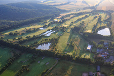 Vue oblique de Golf à Börrstadt dans le département Rhénanie-Palatinat, Allemagne
