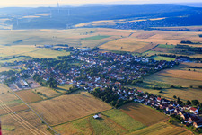 Photographie aérienne de Börrstadt dans le département Rhénanie-Palatinat, Allemagne