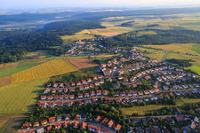 Vue aérienne de Haide dans le département Rhénanie-Palatinat, Allemagne