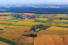 Vue aérienne de Orbis dans le département Rhénanie-Palatinat, Allemagne