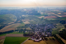 Vue aérienne de Quartier Rommersheim in Wörrstadt dans le département Rhénanie-Palatinat, Allemagne