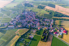 Photographie aérienne de Quartier Rommersheim in Wörrstadt dans le département Rhénanie-Palatinat, Allemagne
