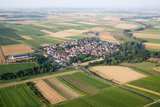 Photographie aérienne de Hesse rhénane à Friesenheim dans le département Rhénanie-Palatinat, Allemagne