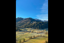 Vue aérienne de Vue du Brauneck à Lenggries dans le département Bavière, Allemagne