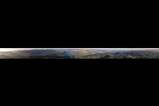 Vue aérienne de Paysage de montagne panoramique en perspective de la forêt du Palatinat à Vorderweidenthal dans le département Rhénanie-Palatinat, Allemagne
