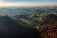 Vue aérienne de De l'ouest à Ranschbach dans le département Rhénanie-Palatinat, Allemagne