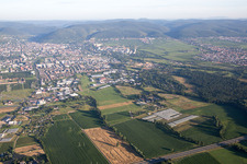 Neustadt an der Weinstraße dans le département Rhénanie-Palatinat, Allemagne hors des airs