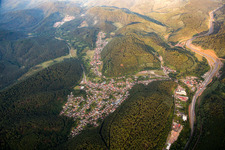 Vue oblique de Quartier Kaltenbach in Hinterweidenthal dans le département Rhénanie-Palatinat, Allemagne