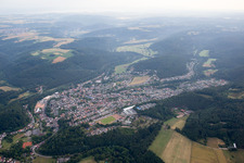 Vue aérienne de Quartier Burgalben in Waldfischbach-Burgalben dans le département Rhénanie-Palatinat, Allemagne