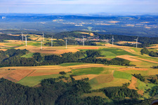 Vue oblique de Labach dans le département Rhénanie-Palatinat, Allemagne