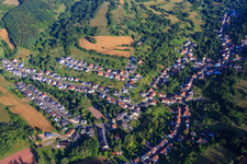 Vue aérienne de Dittweiler dans le département Rhénanie-Palatinat, Allemagne