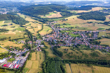 Vue aérienne de Quartier Wolfersweiler in Nohfelden dans le département Sarre, Allemagne