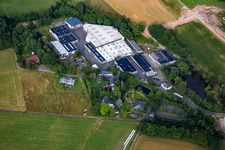Vue aérienne de Technologie de climatisation Howatherm à le quartier Traunen in Brücken dans le département Rhénanie-Palatinat, Allemagne