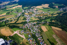 Vue aérienne de Quartier Traunen in Brücken dans le département Rhénanie-Palatinat, Allemagne