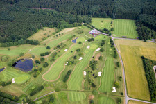 Photographie aérienne de Site du terrain de golf GC Edelstein Hunsrück eV à Kirschweiler dans le département Rhénanie-Palatinat, Allemagne