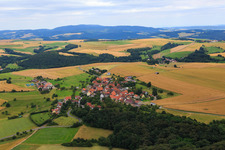 Vue aérienne de Seelen dans le département Rhénanie-Palatinat, Allemagne