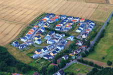 Vue aérienne de Nouvelle zone de développement Unterm Eisvogel à Winnweiler dans le département Rhénanie-Palatinat, Allemagne