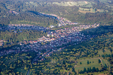 Photographie aérienne de Quartier Ersingen in Kämpfelbach dans le département Bade-Wurtemberg, Allemagne