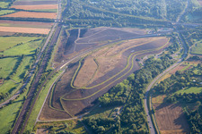 Vue aérienne de Décharge de BRLK à Bruchsal dans le département Bade-Wurtemberg, Allemagne
