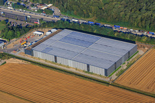 Vue aérienne de RONLOG GmbH à Forst dans le département Bade-Wurtemberg, Allemagne