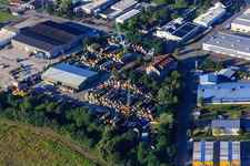 Vue aérienne de Réservoir et appareil Barth GmbH à Forst dans le département Bade-Wurtemberg, Allemagne