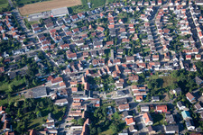 Photographie aérienne de Quartier Berghausen in Römerberg dans le département Rhénanie-Palatinat, Allemagne