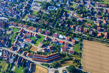 Vue aérienne de Kurpfalzring à Westheim dans le département Rhénanie-Palatinat, Allemagne